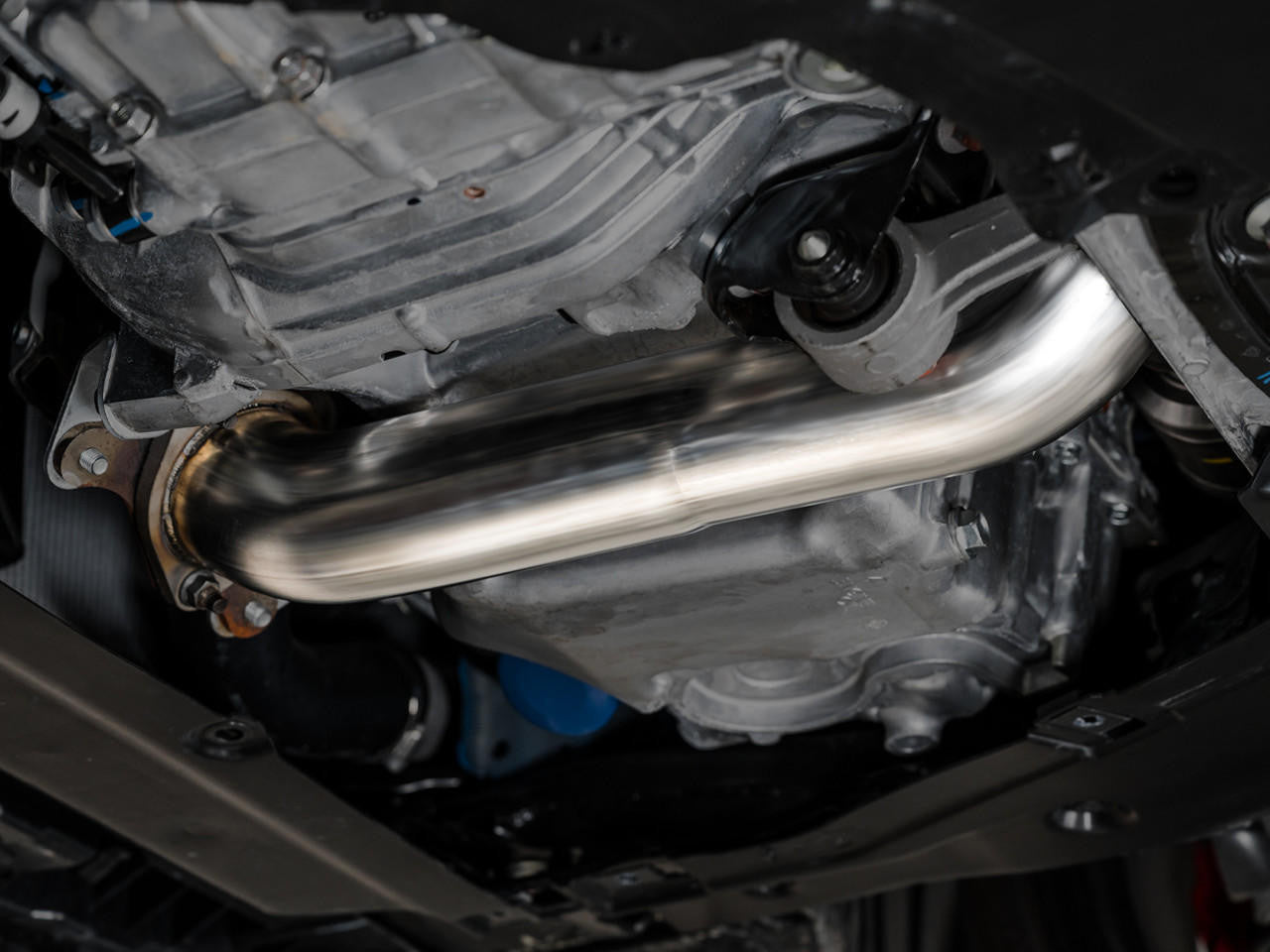 AWE Track Edition Exhaust for FL5 Civic Type R - Triple Chrome Silver Tips - Apollo Off-Road