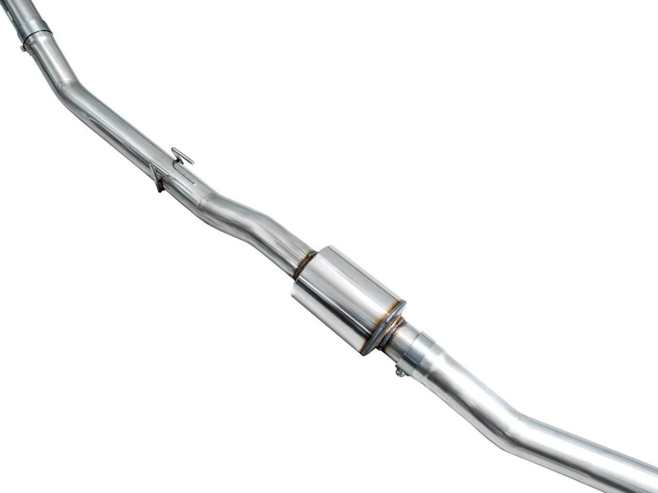 AWE Track Edition Exhaust for FL5 Civic Type R - Triple Chrome Silver Tips - Apollo Off-Road