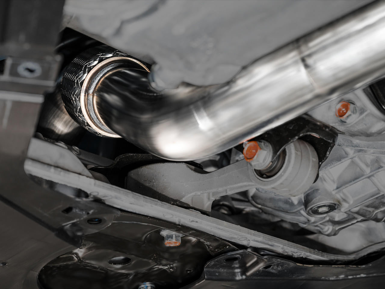 AWE Track Edition Exhaust for FL5 Civic Type R - Triple Chrome Silver Tips - Apollo Off-Road