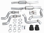 AWE Track Edition Exhaust for Nissan Z - Diamond Black Tips - Apollo Off-Road