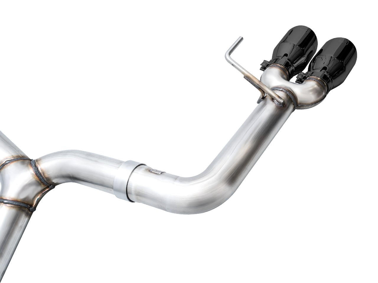 AWE Track Edition Exhaust for VB Subaru WRX - Diamond Black Tips - Apollo Off-Road