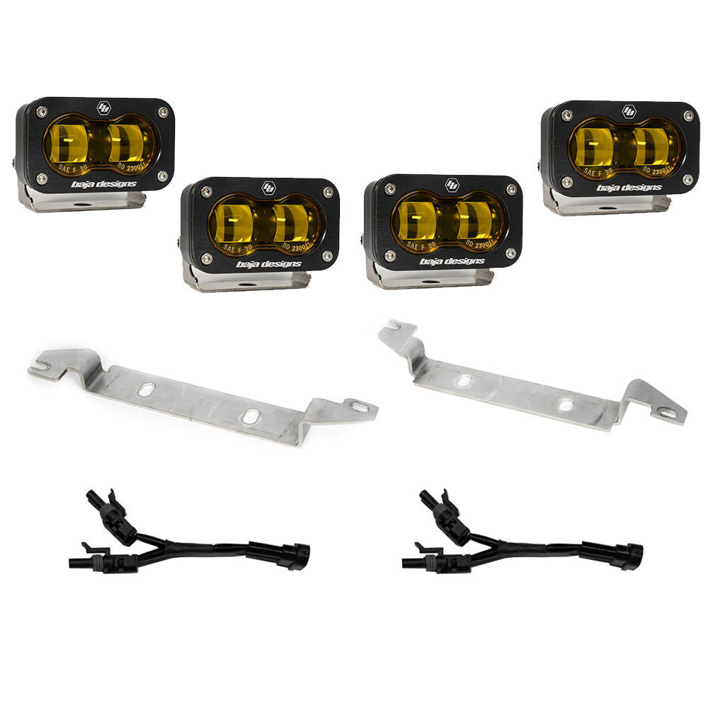 Baja Designs 2022+ Toyota Tundra S2 SAE OEM Fog Light Replacement Kit - Apollo Off-Road