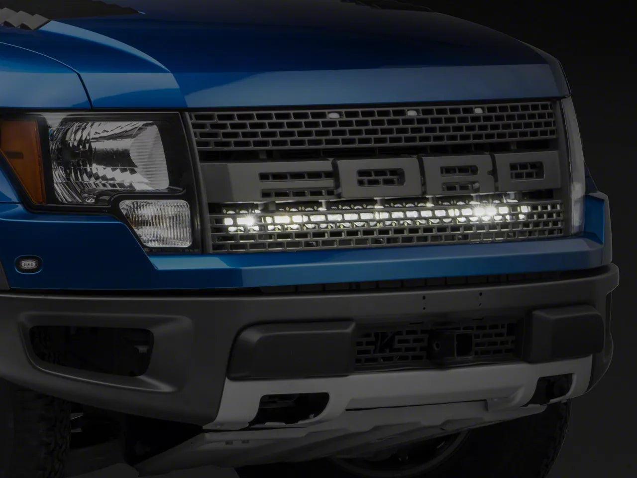 Baja Designs Ford OnX6+ 40 Inch Grille Light Bar Kit - Ford 2010-14 F-150 SVT Raptor - Apollo Off-Road