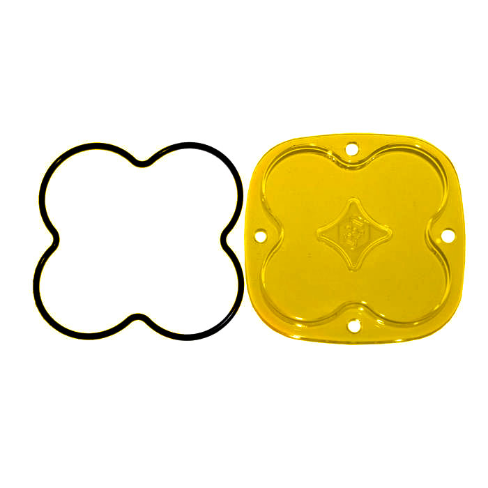Baja Designs Squadron Light Pod Lens Kit, Spot Pattern, Baja Amber - Apollo Off-Road