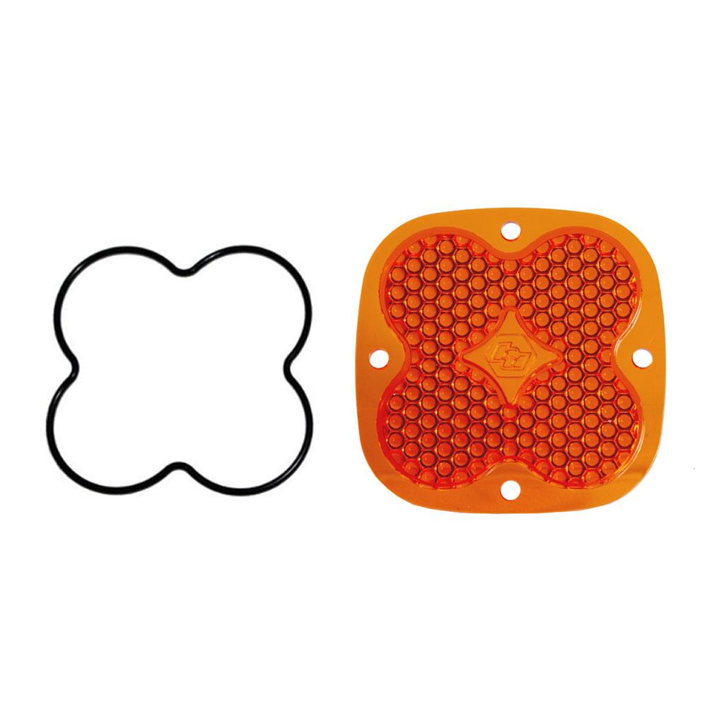 Baja Designs Squadron, Work/Scene, Factory Amber Lens Kit - Apollo Off-Road