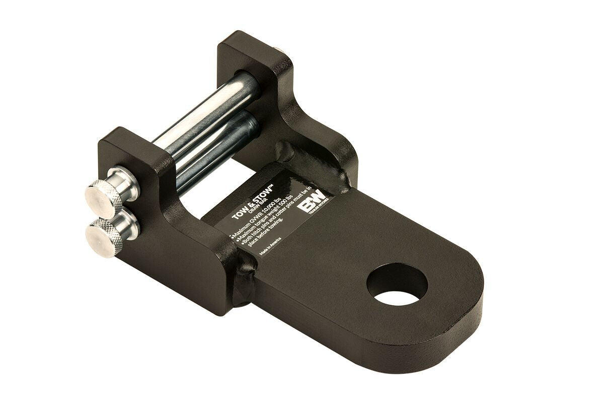 B&W Tow & Stow Drawbar Attachment for 2-1/2" shank Tow & Stow hitches TS35200B - Apollo Off-Road