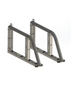 Foutz Motorsports ( Pair ) Bolt In Upright Support Tubes - Modular Bed Organizer