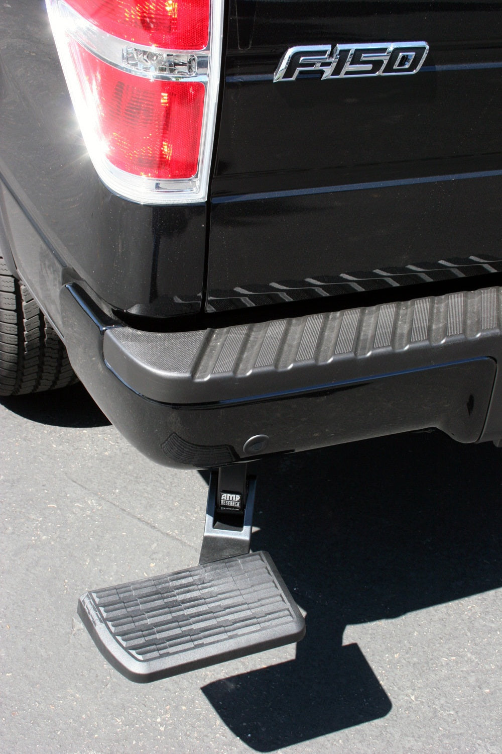 Bedstep Flip Down Bumper Step 06-14 Ford F-150, Includes. Raptor (Excludes Flareside) - Apollo Off-Road