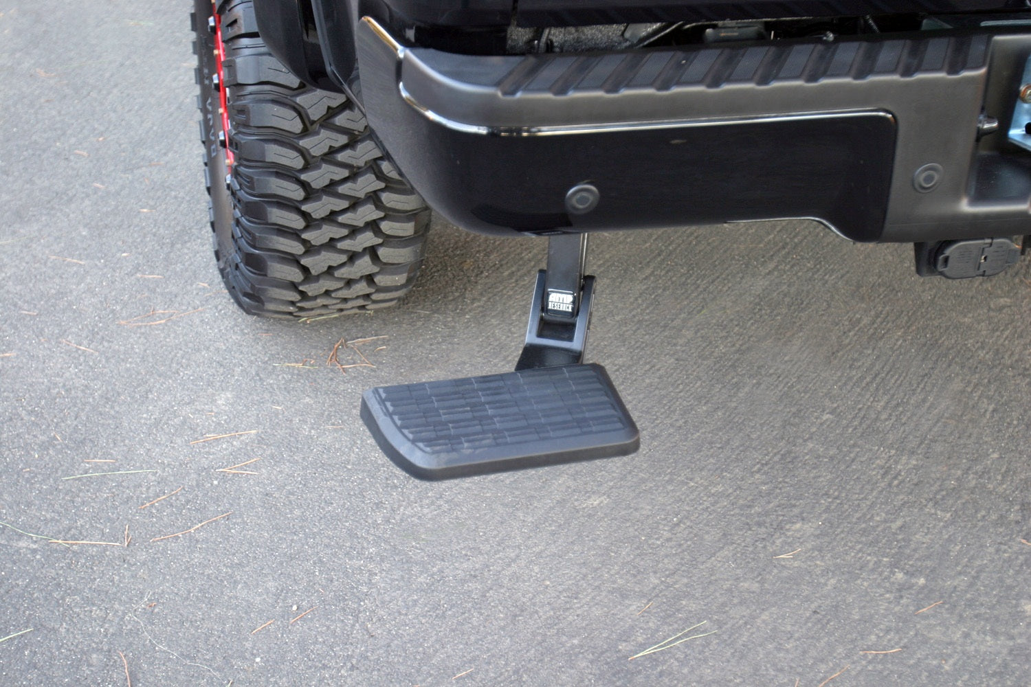 Bedstep Flip Down Bumper Step 06-14 Ford F-150, Includes. Raptor (Excludes Flareside) - Apollo Off-Road