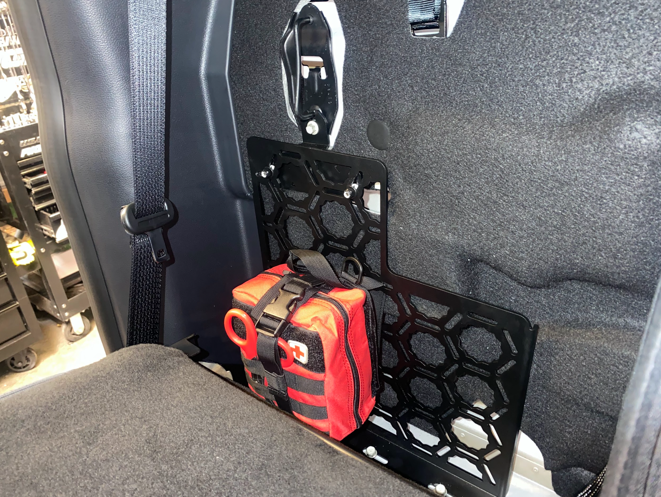 Foutz Motorsports Behind Rear Seat Panel Kit by Adapt-A-Panel 2017-2020 Ford F-150 Raptor