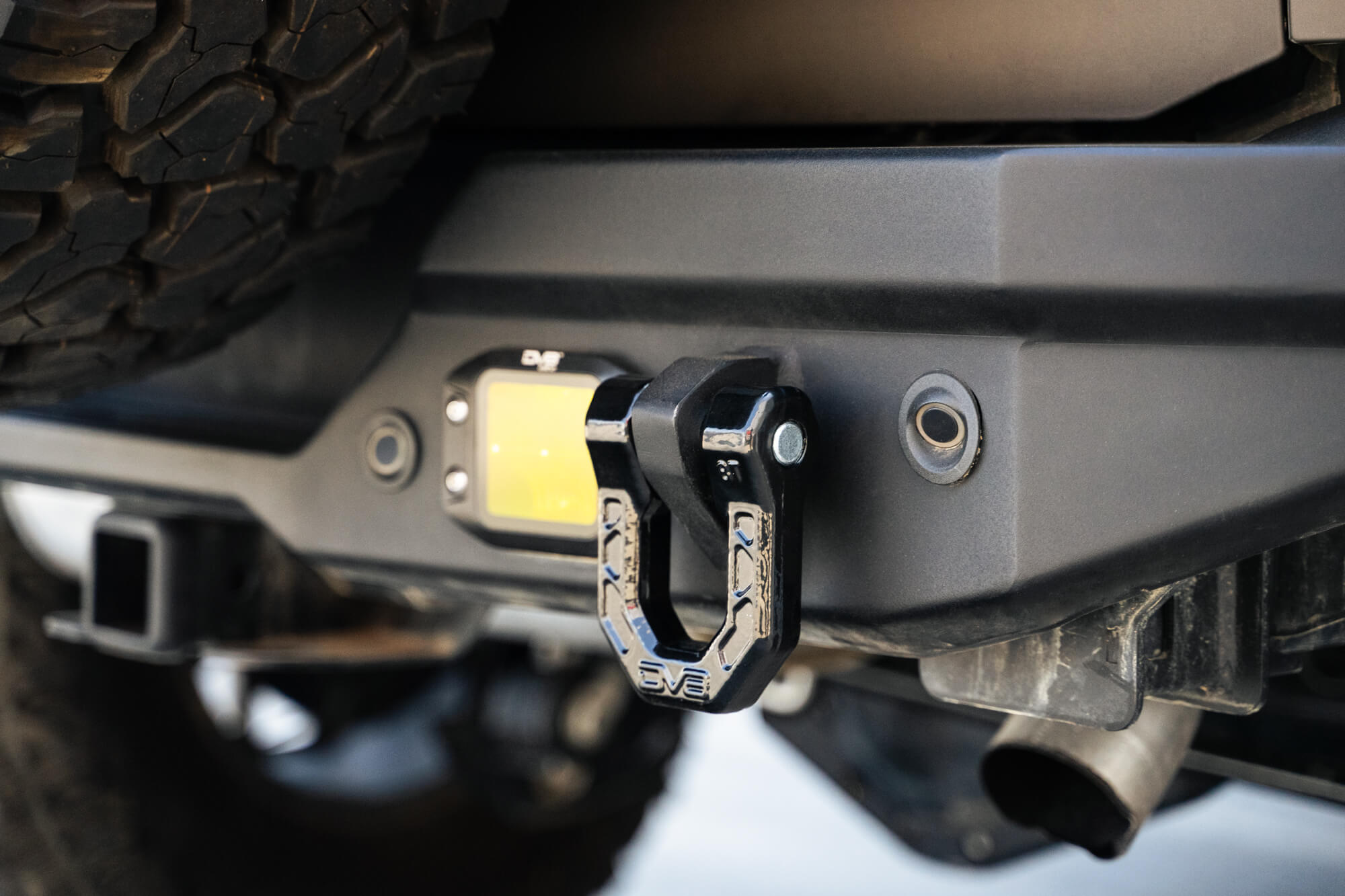 Black DV8 Elite Series D-Rings (Pair) - Apollo Off-Road