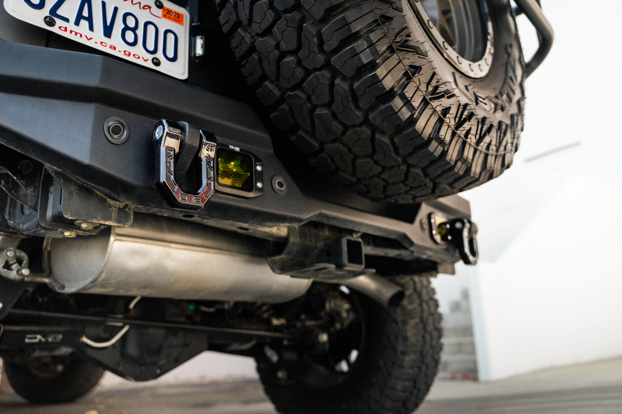 Black DV8 Elite Series D-Rings (Pair) - Apollo Off-Road