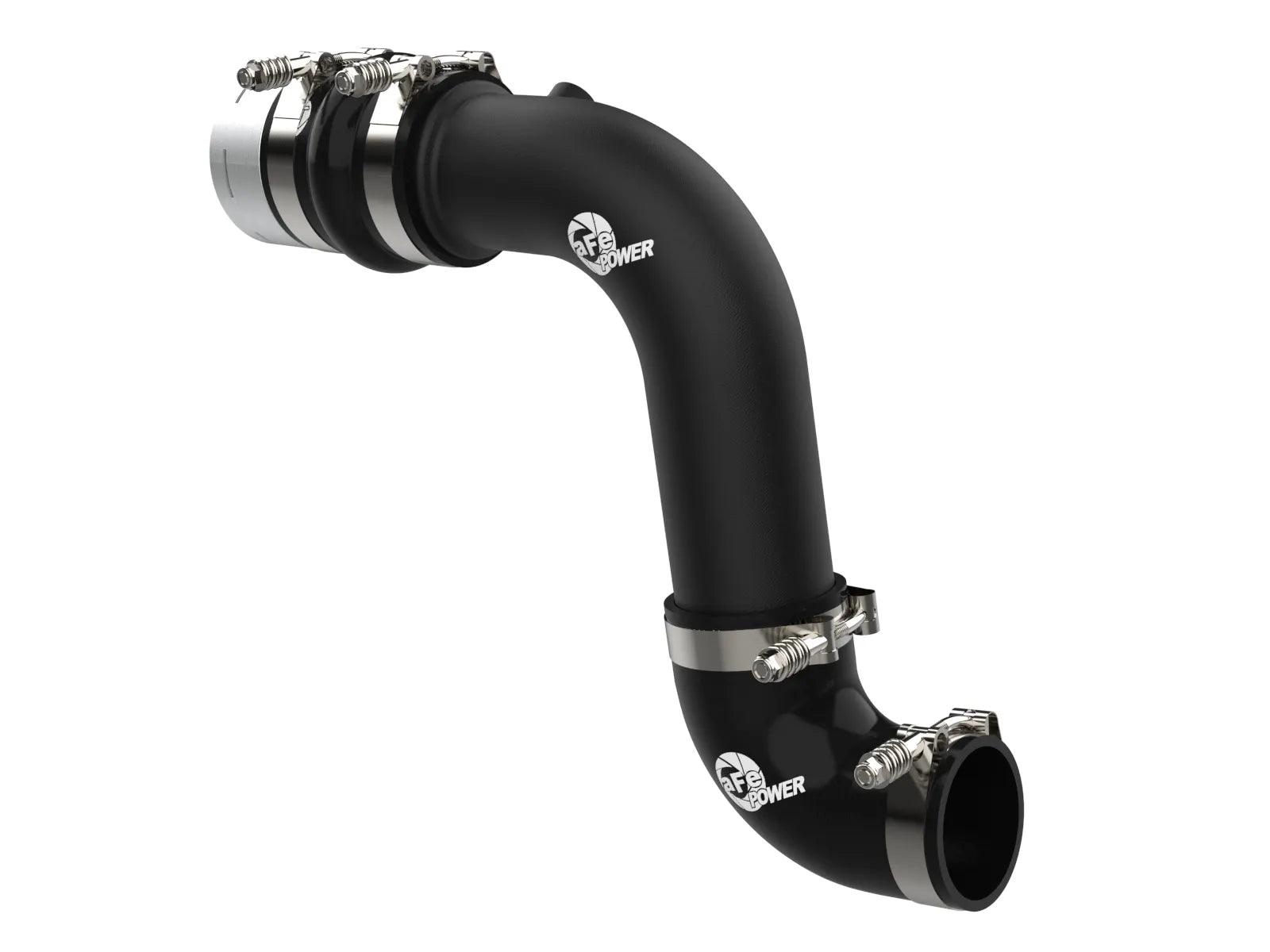 BladeRunner 3 Inch Aluminum Cold Charge Pipe Black for 2023-2024 Ford F-250 / F-350 Diesel V8 6.7L - Apollo Off-Road