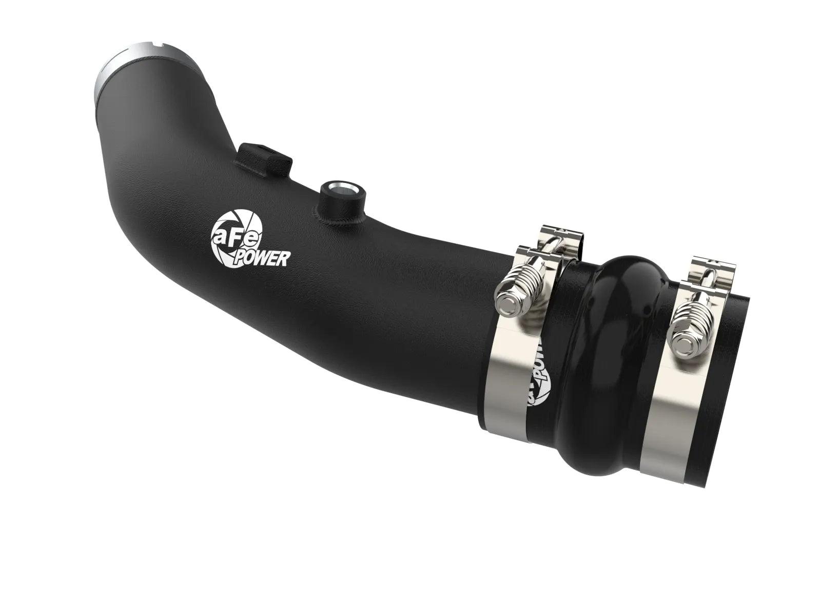 BladeRunner 3 Inch Aluminum Hot Charge Pipe Black for 2023-2024 Ford F-250/F-350 Diesel Trucks V8-6.7L High Output - Apollo Off-Road