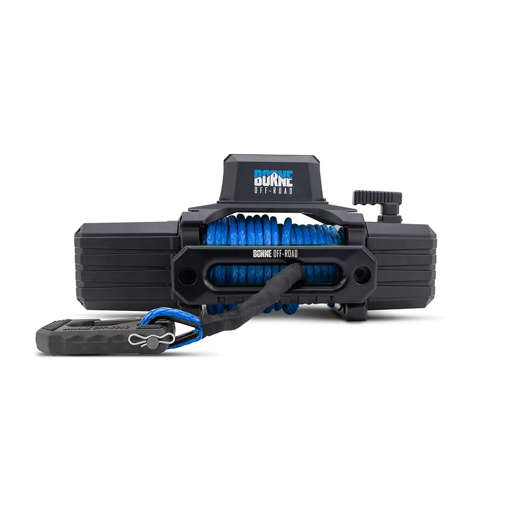 Borne Off-Road 12K Electric Winch with Synthetic Rope - Apollo Off-Road