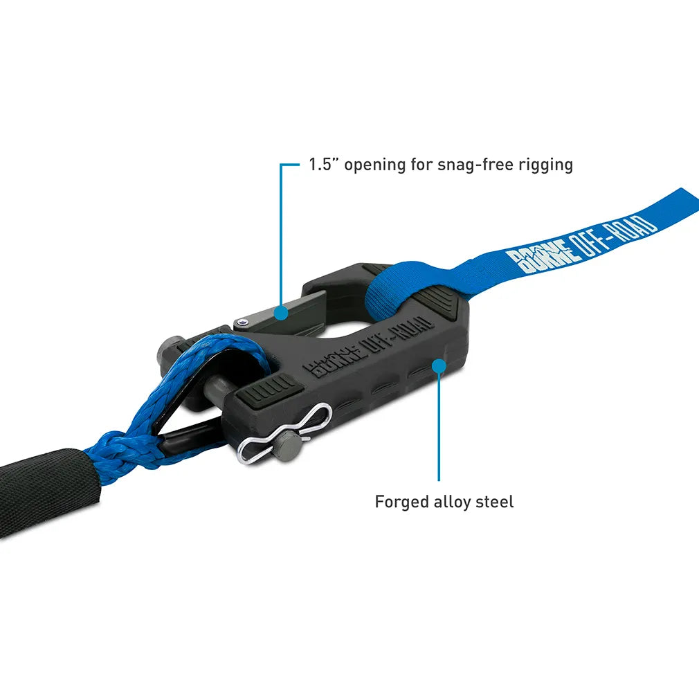Borne Off-Road 12K Electric Winch with Synthetic Rope - Apollo Off-Road