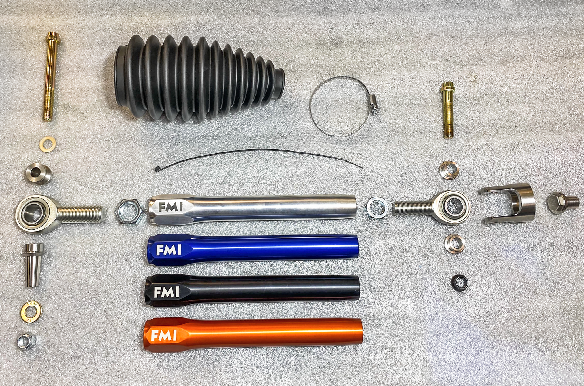 Foutz Motorsports Billet Tie Rod Kit 2021-2026 Ford Bronco