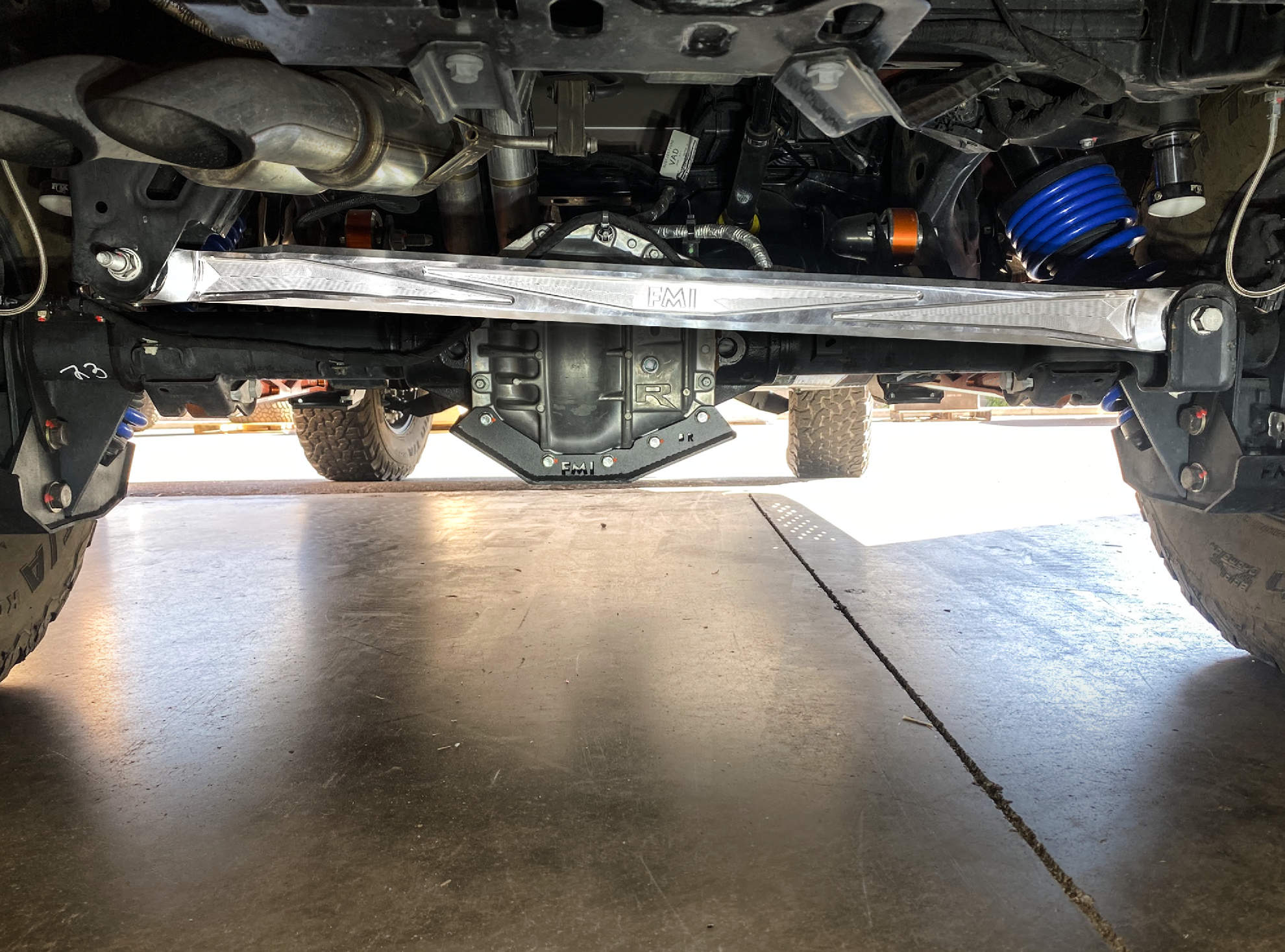 Foutz Motorsports Billet Panhard Bar with Ultra-Flex Joint 2022-2026 Ford Bronco Raptor