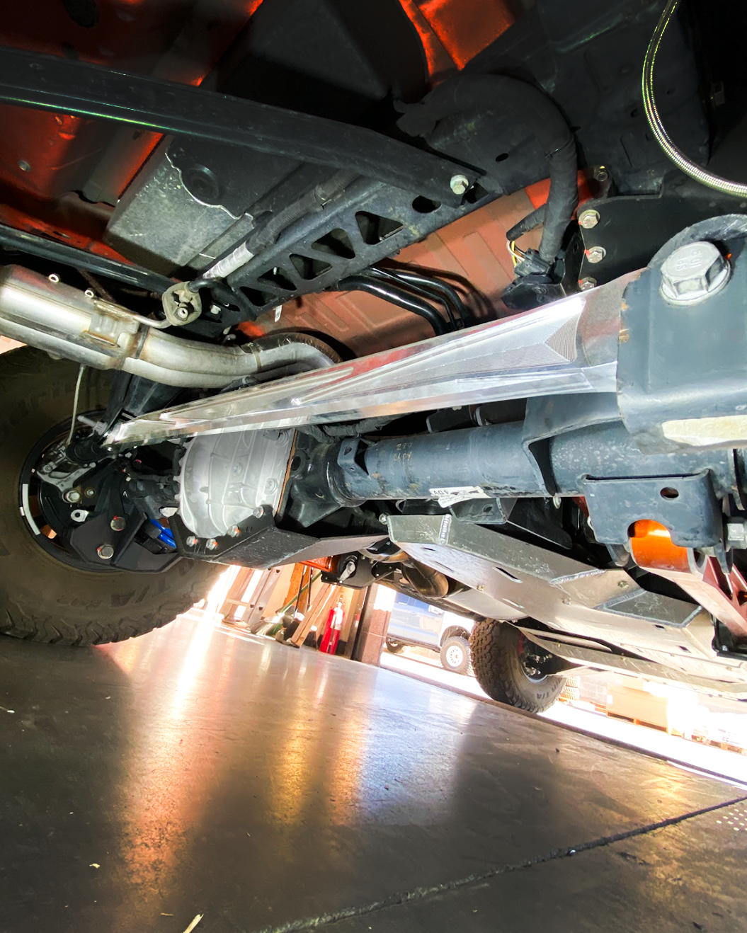 Foutz Motorsports Billet Panhard Bar with Ultra-Flex Joint 2022-2026 Ford Bronco Raptor