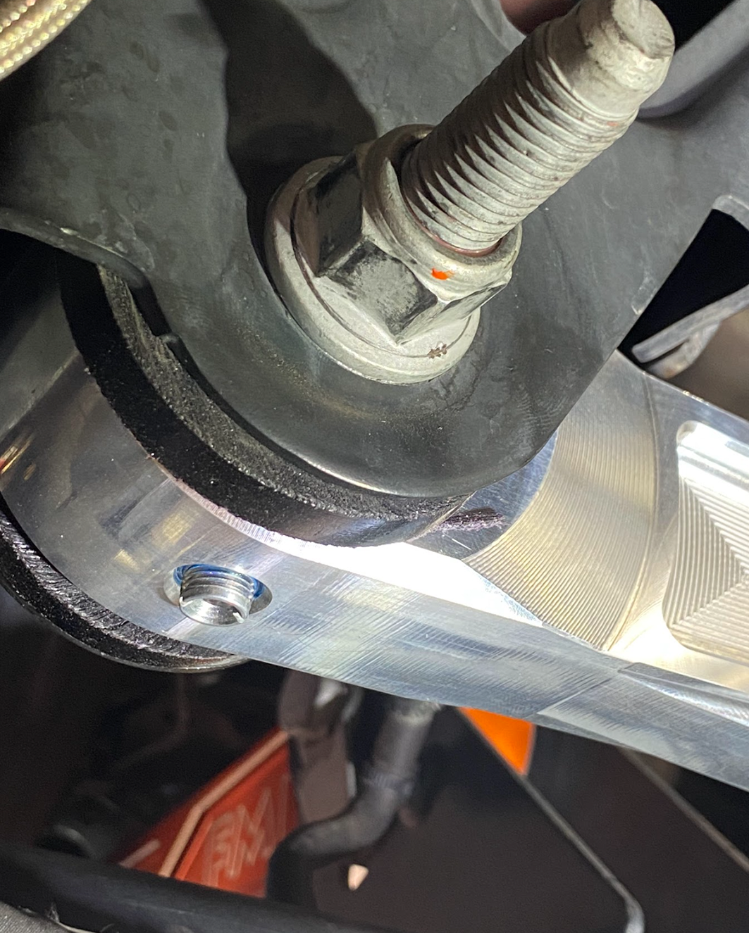 Foutz Motorsports Billet Panhard Bar with Ultra-Flex Joint 2022-2026 Ford Bronco Raptor