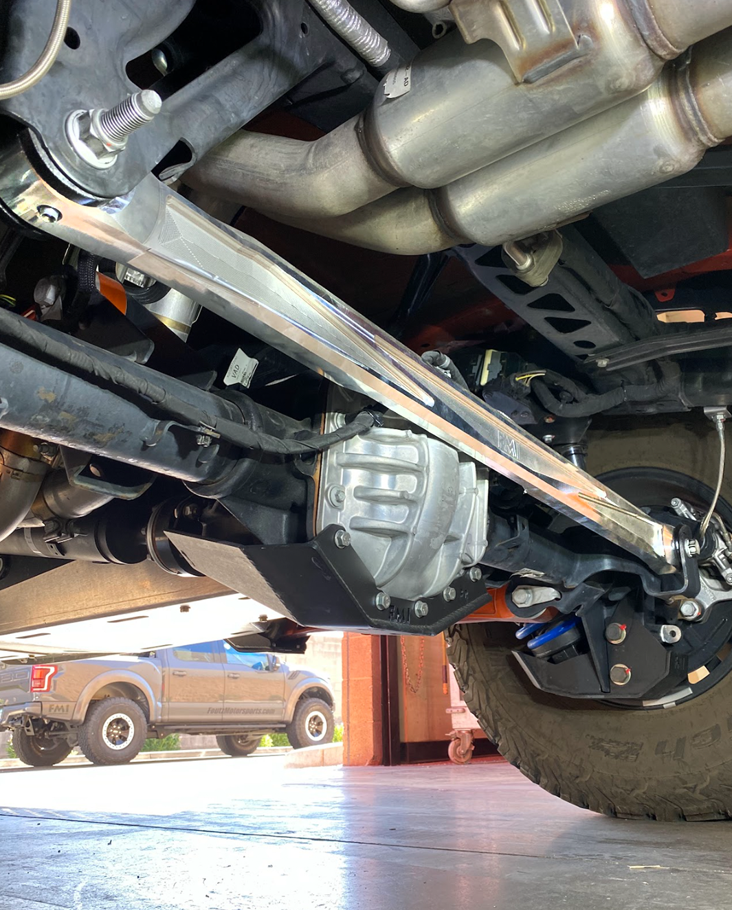 Foutz Motorsports Billet Panhard Bar with Ultra-Flex Joint 2022-2026 Ford Bronco Raptor