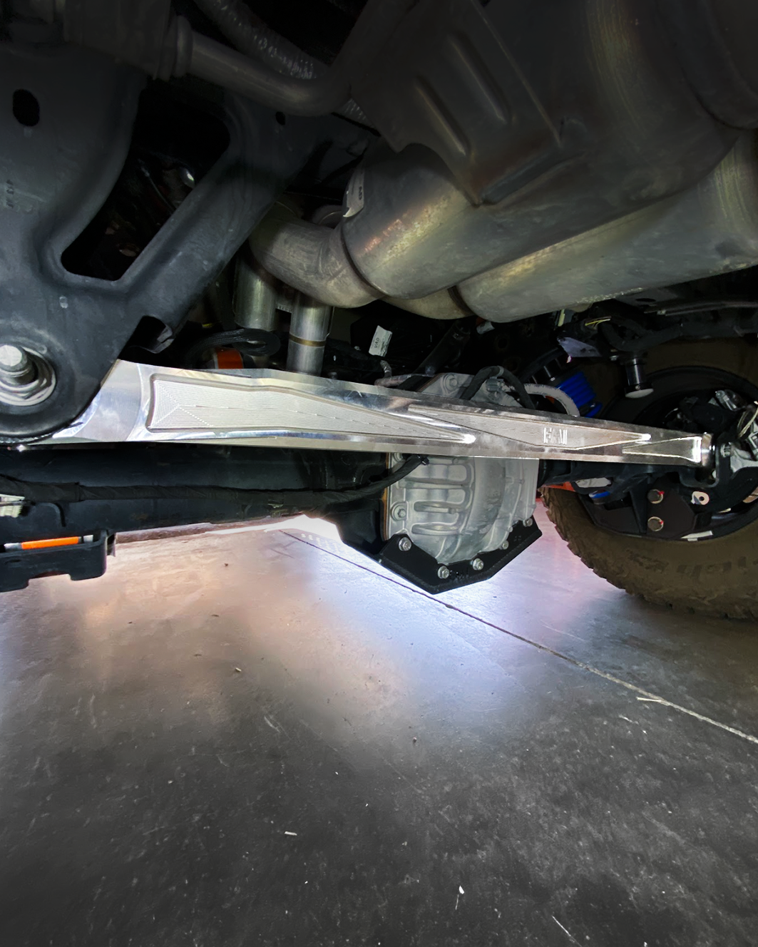 Foutz Motorsports Billet Panhard Bar with Ultra-Flex Joint 2022-2026 Ford Bronco Raptor
