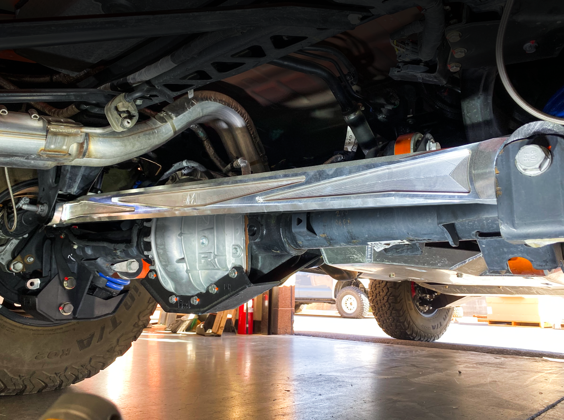 Foutz Motorsports Billet Panhard Bar with Ultra-Flex Joint 2022-2026 Ford Bronco Raptor