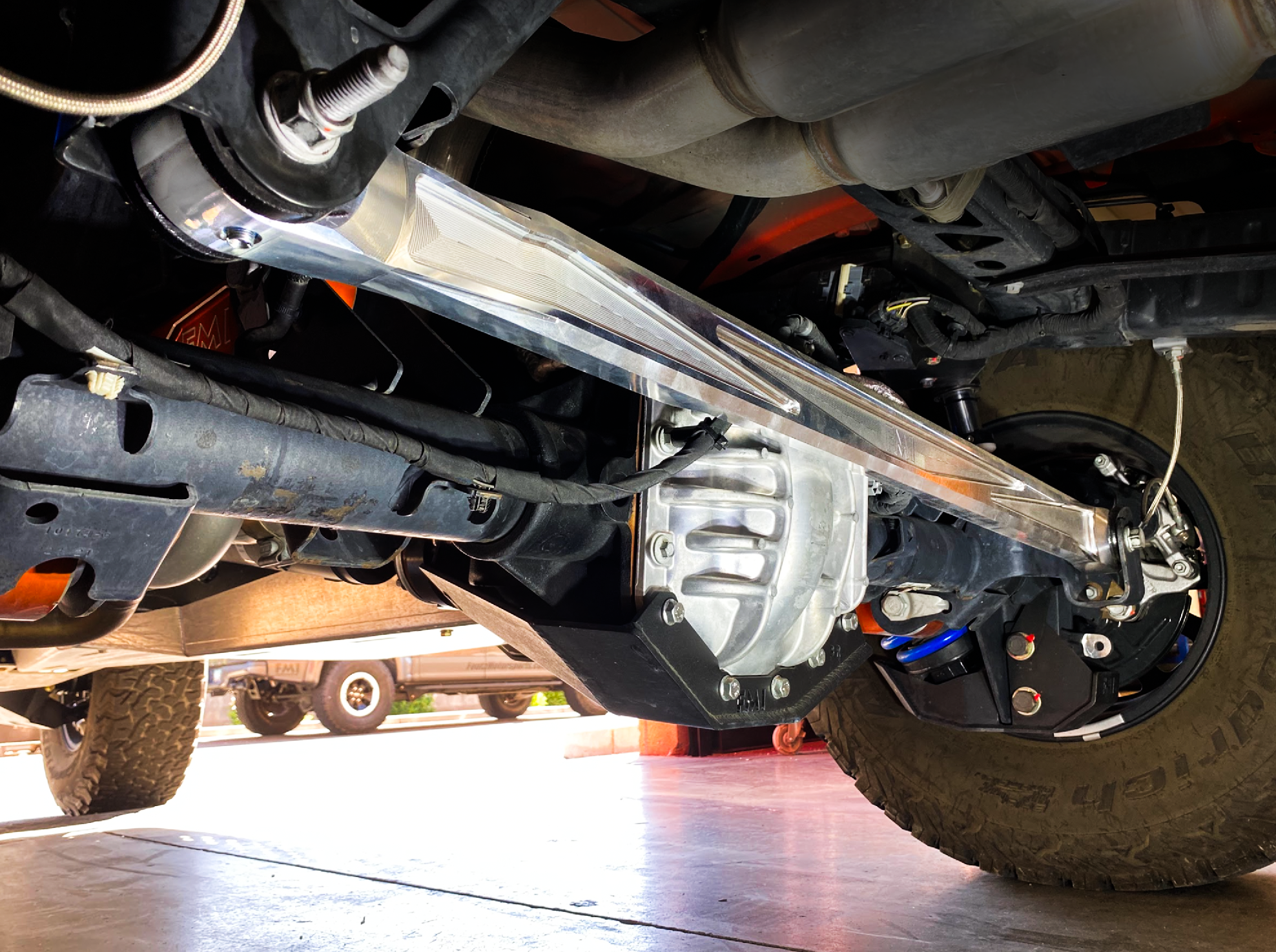 Foutz Motorsports Billet Panhard Bar with Ultra-Flex Joint 2022-2026 Ford Bronco Raptor