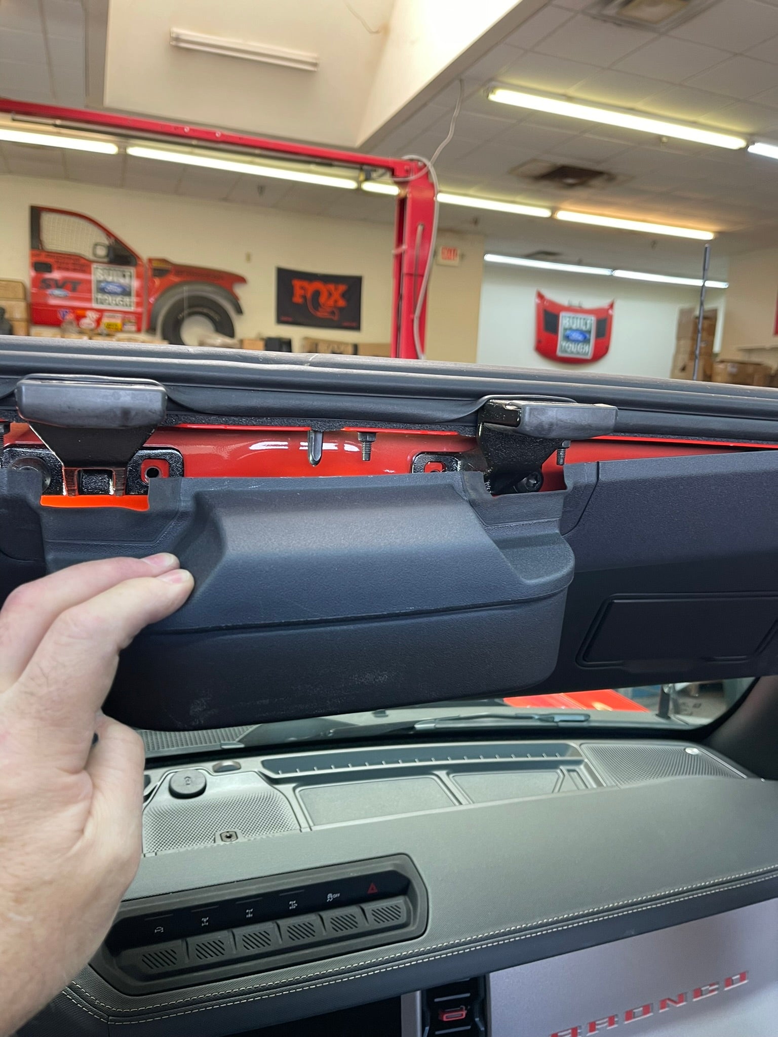 Foutz Motorsports Inside Front Roof Mount (Short Panel Add On) by Adapt-A-Panel 2021-2026 Ford Bronco