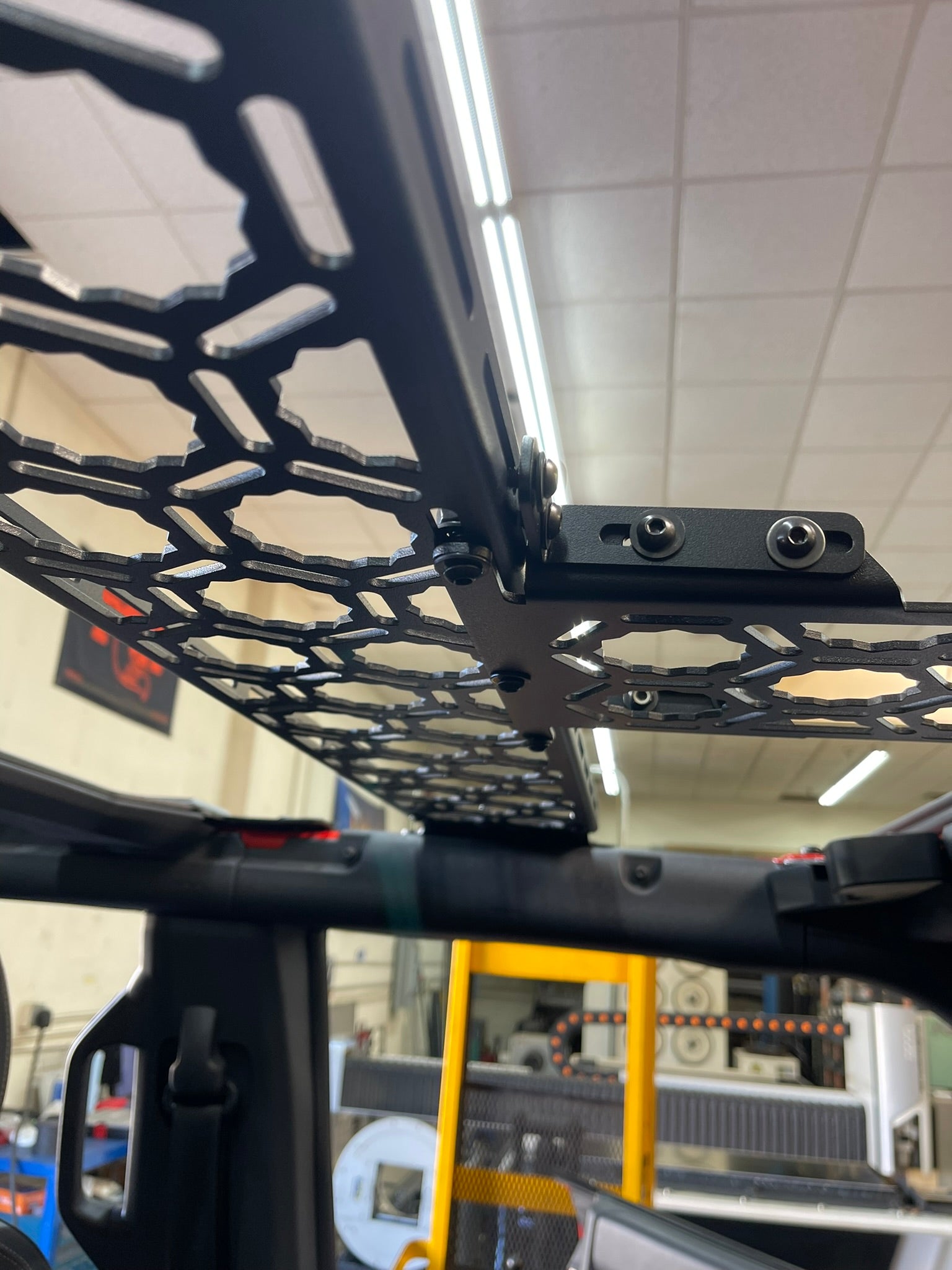Foutz Motorsports Inside Front Roof Mount (Short Panel Add On) by Adapt-A-Panel 2021-2026 Ford Bronco