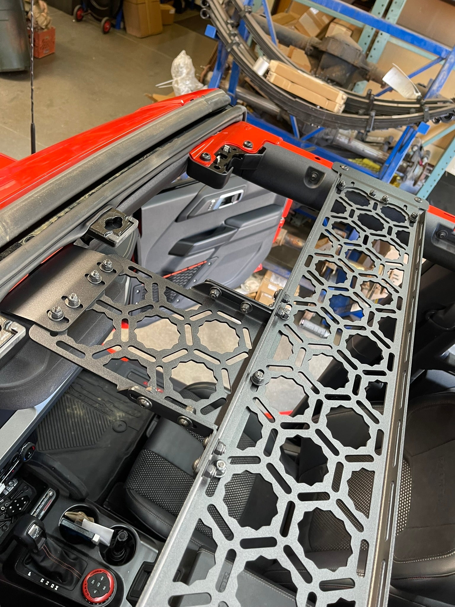 Foutz Motorsports Inside Front Roof Mount (Short Panel Add On) by Adapt-A-Panel 2021-2026 Ford Bronco