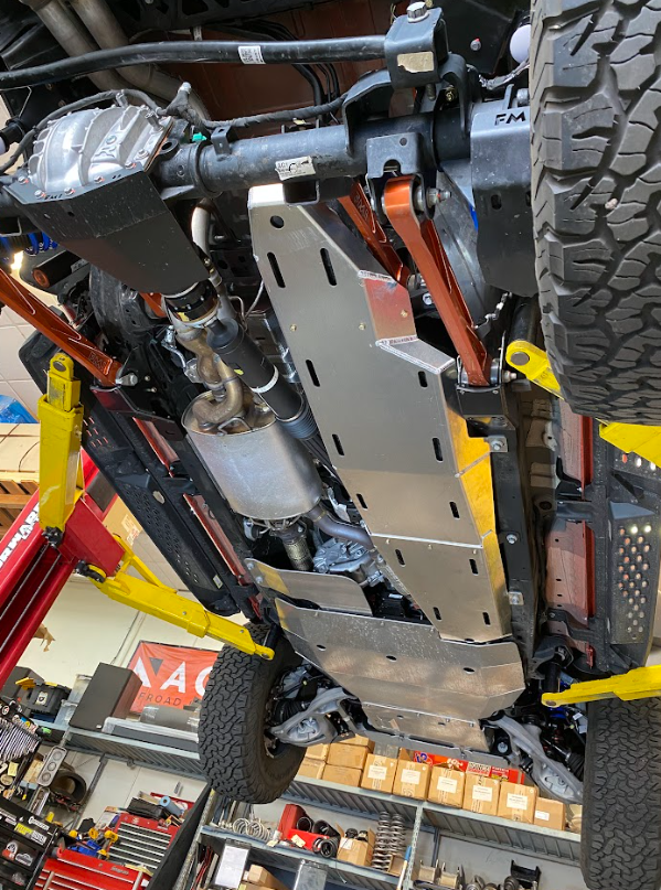 Foutz Motorsports Fuel Tank Skid Plate 2021-2026 Ford Bronco