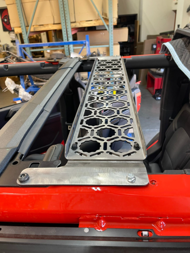 Foutz Motorsports Inside Roof Panel Mount (across rear seat area) by Adapt-A-Panel 2022-2026 Ford Bronco Raptor