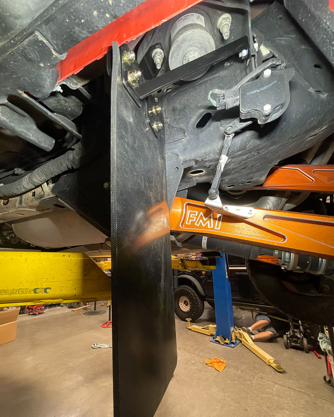 Foutz Motorsports 2021+ Bronco Rear Shock Guard Mud Flap Kit