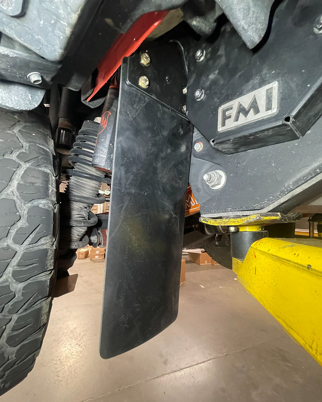 Foutz Motorsports Rear Shock Guard Mud Flap Kit 2022-2027 Ford Bronco Raptor