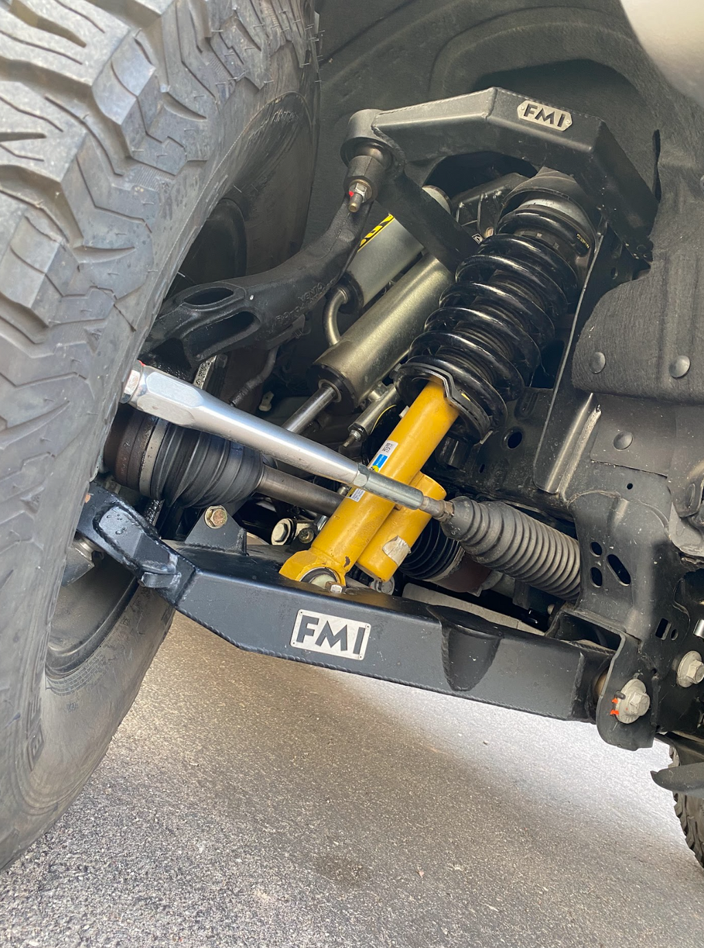 Foutz Motorsports 3" Long Travel Front Suspension Kit with Fabricated Upper Control Arm 2021-2026 Ford Bronco