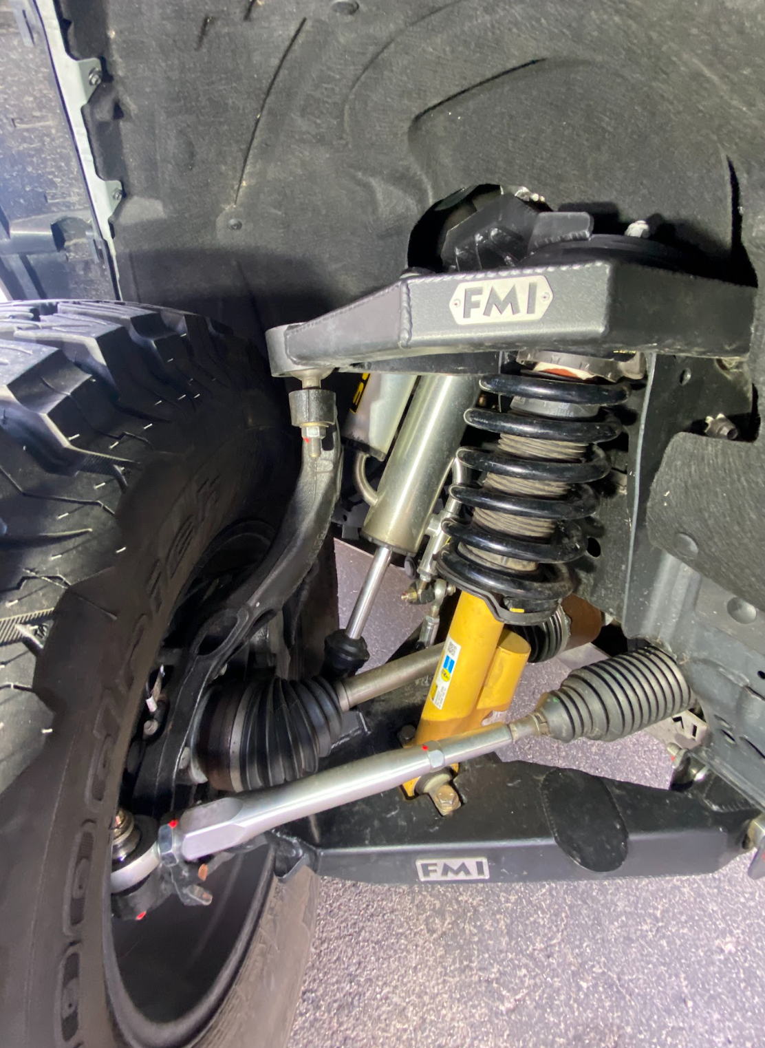 Foutz Motorsports 3" Long Travel Front Suspension Kit with Fabricated Upper Control Arm 2021-2026 Ford Bronco