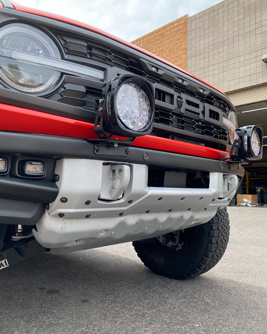 Foutz Motorsports Light Mount Brackets for Stock Modular Bumper - Pair 2022-2025 Ford Bronco Raptor 2021-2025 Ford Bronco