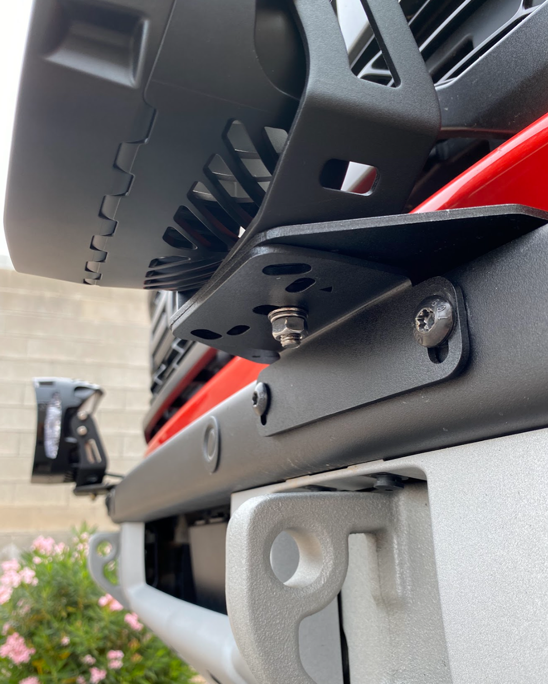 Foutz Motorsports Light Mount Brackets for Stock Modular Bumper - Pair 2022-2025 Ford Bronco Raptor 2021-2025 Ford Bronco