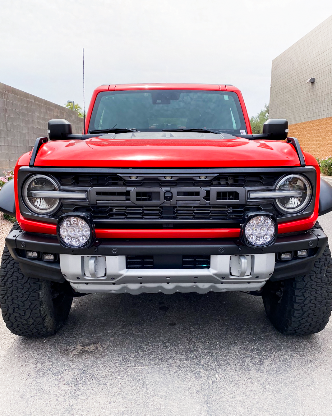 Foutz Motorsports Light Mount Brackets for Stock Modular Bumper - Pair 2022-2025 Ford Bronco Raptor 2021-2025 Ford Bronco