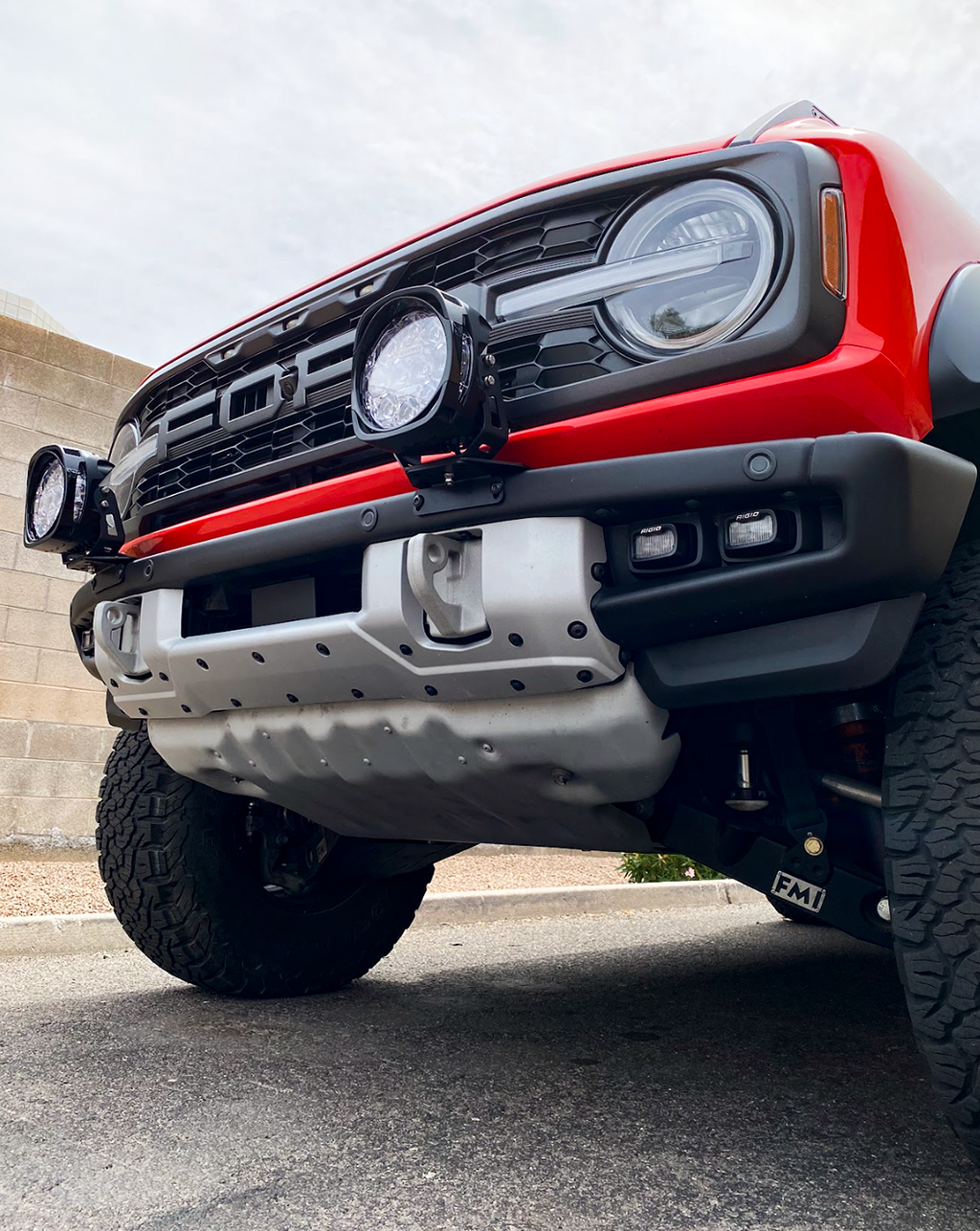 Foutz Motorsports Light Mount Brackets for Stock Modular Bumper - Pair 2022-2025 Ford Bronco Raptor 2021-2025 Ford Bronco
