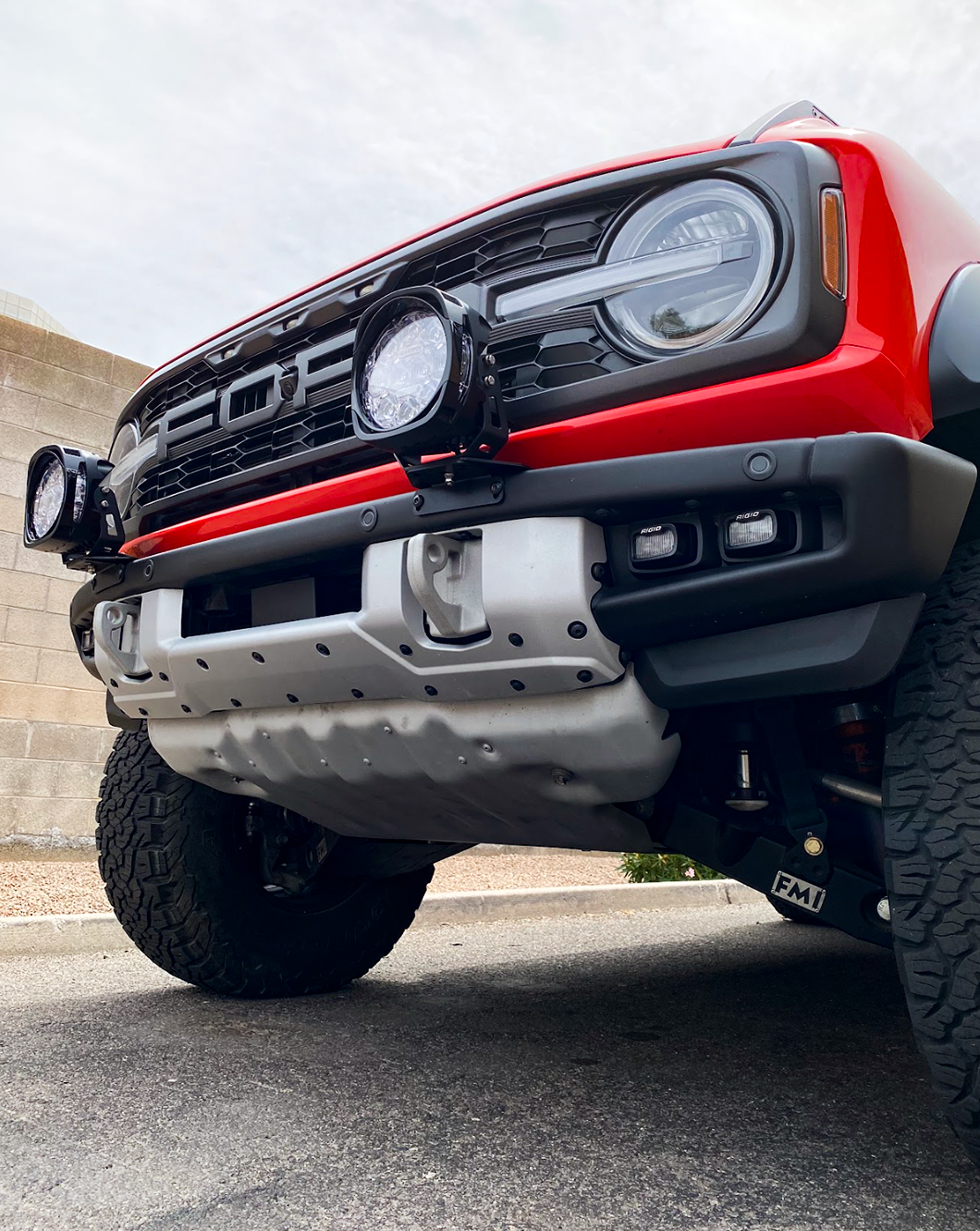 Foutz Motorsports Light Mount Brackets for Stock Modular Bumper - Pair 2022-2025 Ford Bronco Raptor 2021-2025 Ford Bronco