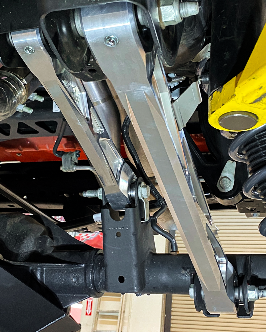 Foutz Motorsports Billet Aluminum Rear Suspension Arms With Ultra-Flex Joints 2022-2026 Ford Bronco Raptor