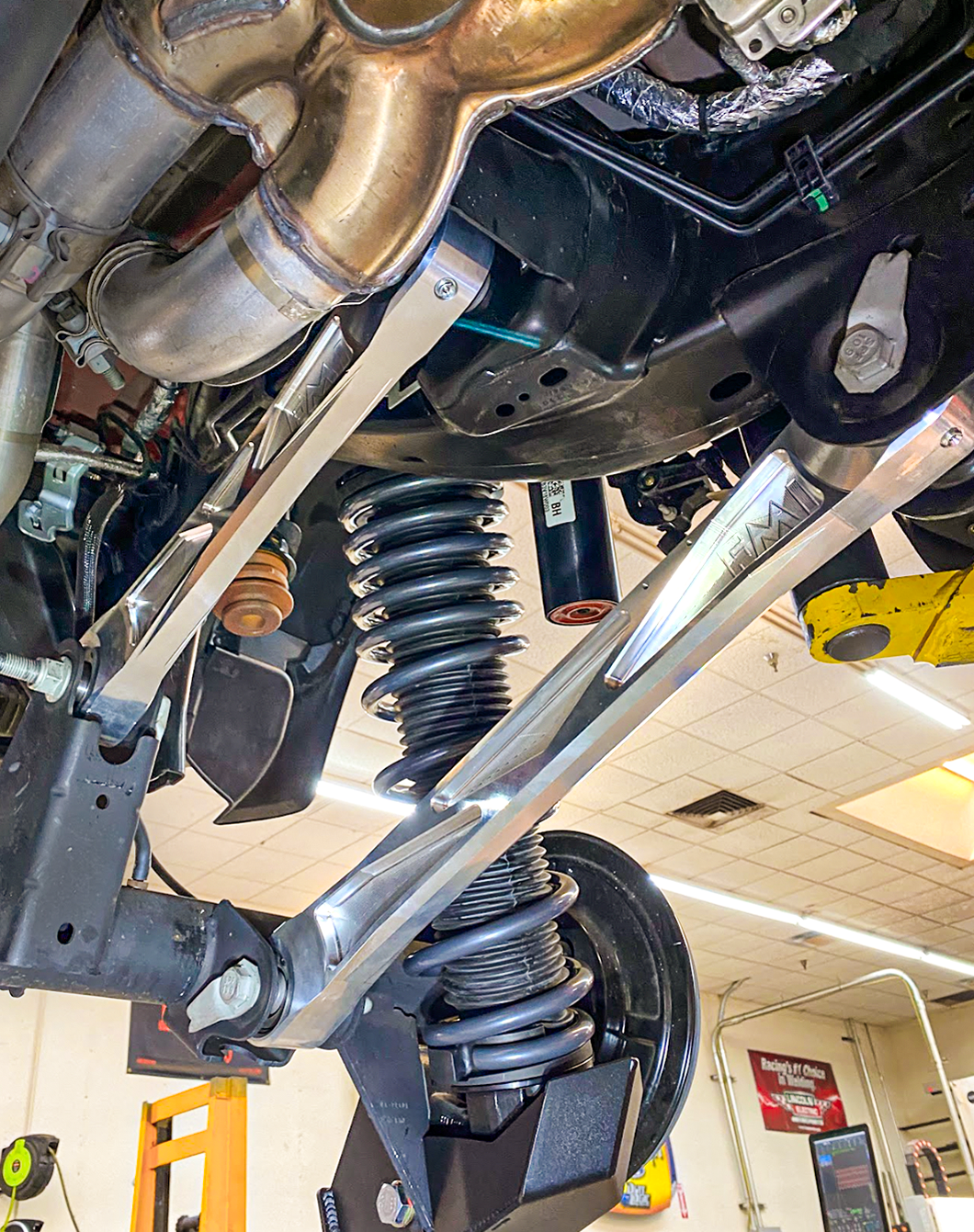 Foutz Motorsports Billet Aluminum Rear Suspension Arms With Ultra-Flex Joints 2022-2026 Ford Bronco Raptor