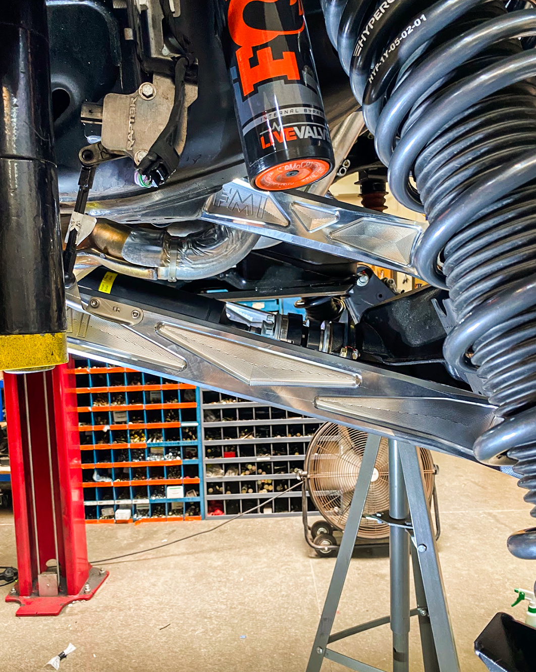 Foutz Motorsports Billet Aluminum Rear Suspension Arms With Ultra-Flex Joints 2022-2026 Ford Bronco Raptor