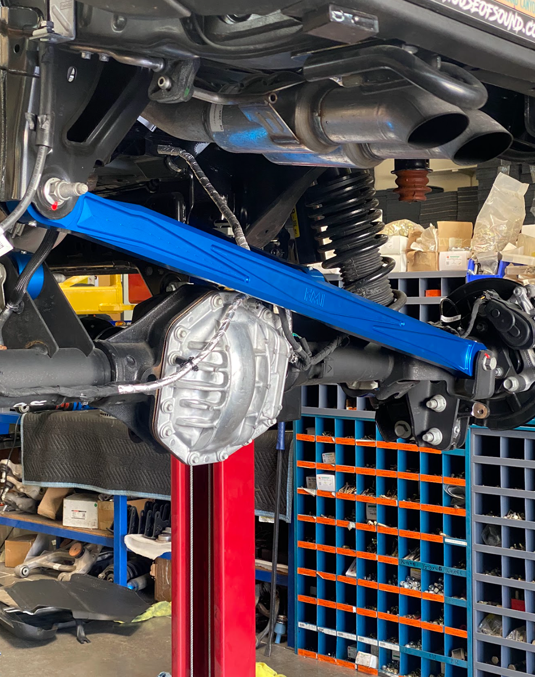 Foutz Motorsports Billet Panhard Bar with Ultra-Flex Joint 2022-2026 Ford Bronco Raptor