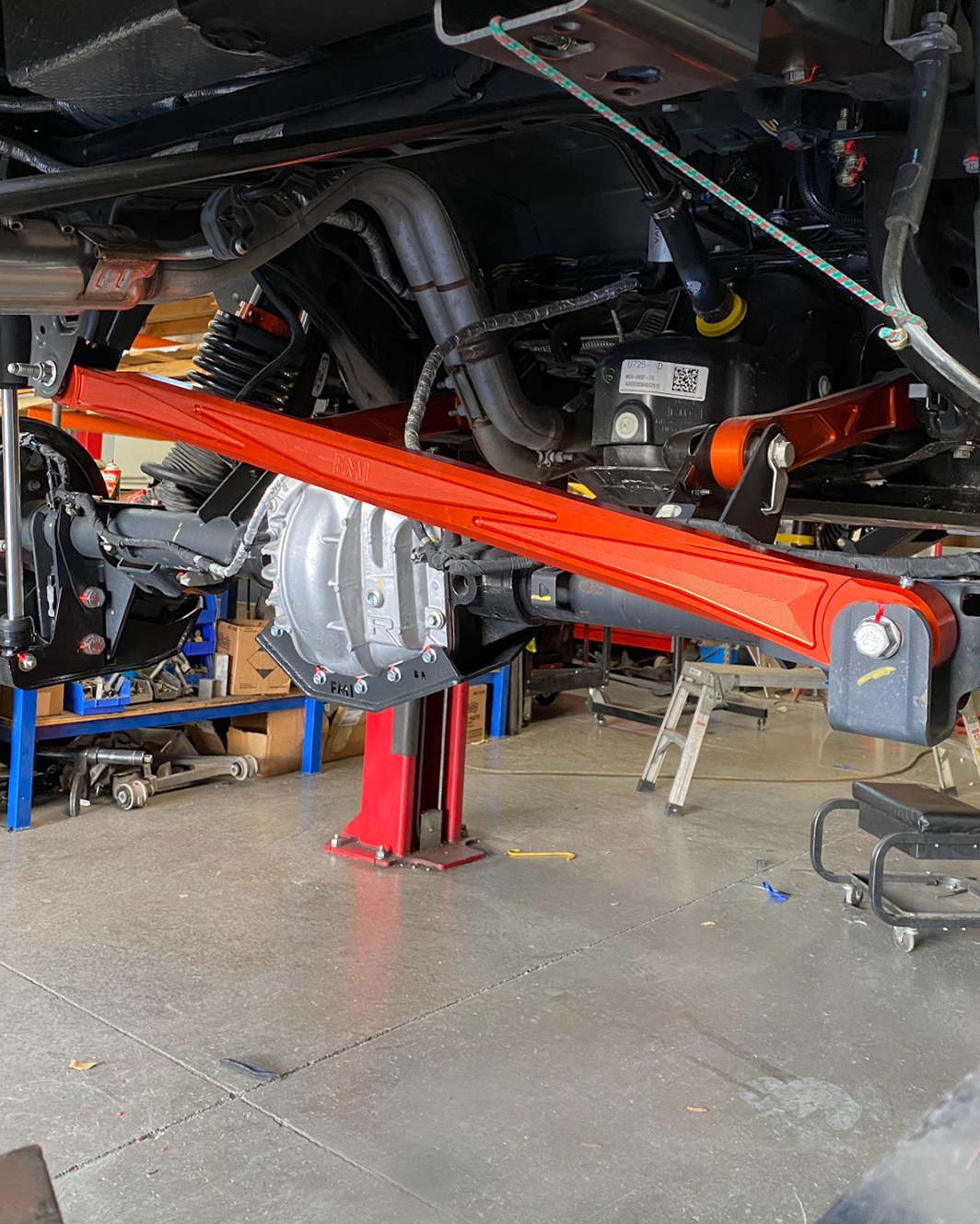 Foutz Motorsports Billet Panhard Bar with Ultra-Flex Joint 2022-2026 Ford Bronco Raptor