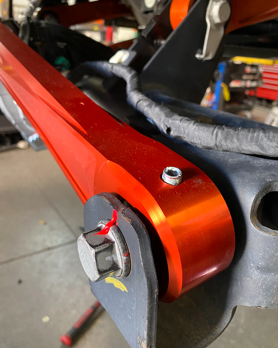 Foutz Motorsports Billet Panhard Bar with Ultra-Flex Joint 2022-2026 Ford Bronco Raptor