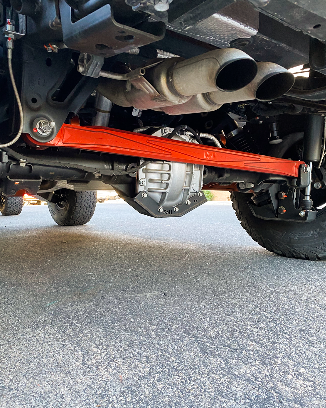 Foutz Motorsports Billet Panhard Bar with Ultra-Flex Joint 2022-2026 Ford Bronco Raptor