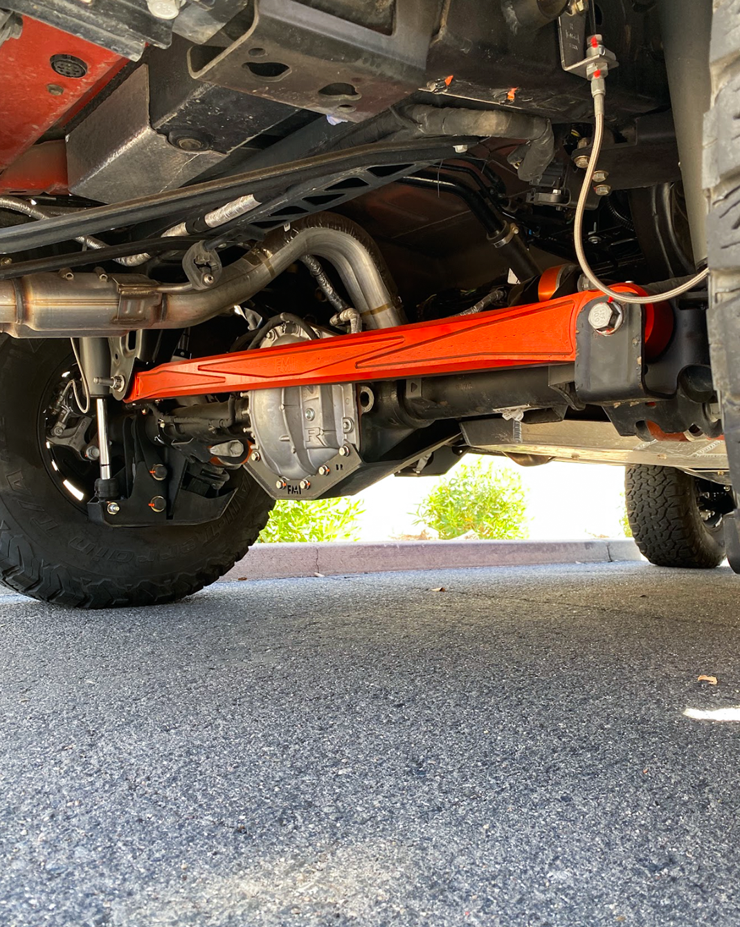 Foutz Motorsports Billet Panhard Bar with Ultra-Flex Joint 2022-2026 Ford Bronco Raptor
